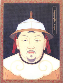 Painting of Emperor Toghan Temür Khan