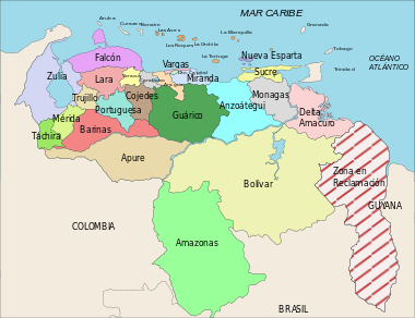 Venezuela Divisão Politica Territorial.svg