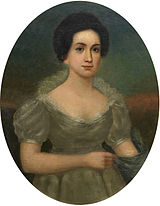 Retrato de Letitia Christian Tyler.