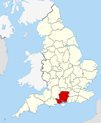 Hampshire dentro Inglaterra