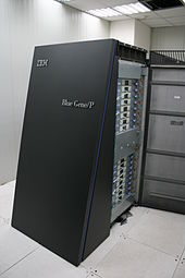 An IBM Blue Gene/P supercomputer used by several Bulgarian scientific organisations