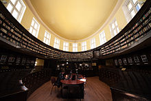 Interior of the Sofia University library