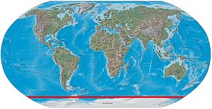 Mapa de mundo com circle.jpg antárctico
