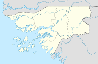 Bissau está localizado na Guiné-Bissau
