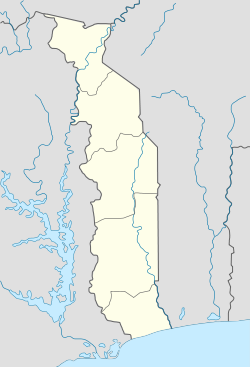 Lomé está localizada no Togo