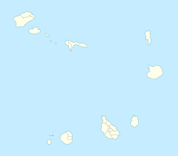 Mindelo está localizado em Cabo Verde
