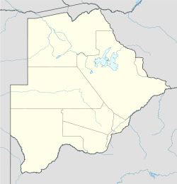 Serowe está localizado em Botsuana