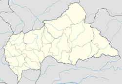 Bangui está localizado na República Centro-Africano