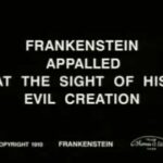 Frankenstein, 1910, Thomas Edison