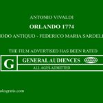 Antonio Vivaldi – Orlando – 1774 – Modo Antiquo – Federico Maria Sardelli